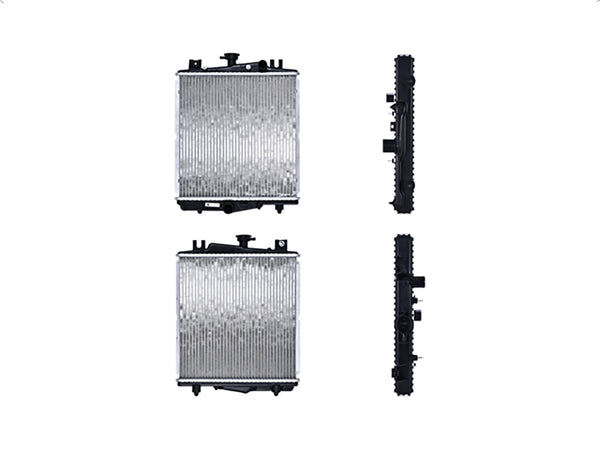 Radiador Cr Caravan/Grand Caravan/Voyager 84-89 L4 2.5, 2.6/V6 3.0 Lts Std C/S Aa 16 2/3X16X26Mm Alum Sold Cn