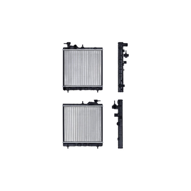 Radiador Dg Atos 01-04 L4 1.0 Lts S/Aa Std 14X15 3/5X34Mm Alum Mec Polar