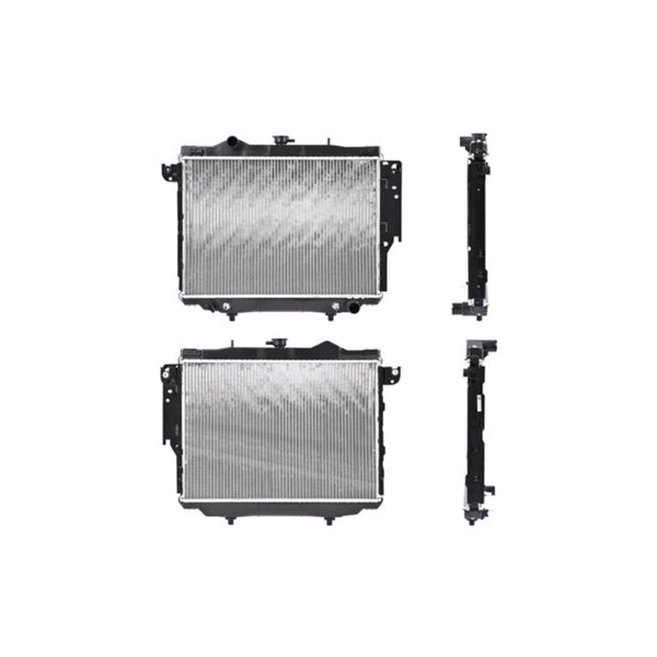 Radiador Dg Dakota 92-96 V6 3.9/V8 5.2 Lts Aut C/S Aa 17 1/2X25 1/8X32Mm Alum Sold Cn