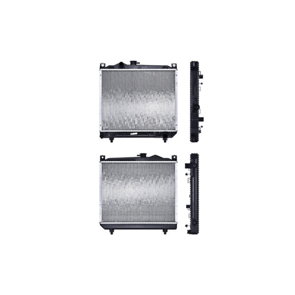 Radiador Dg Dakota 87-91 L4 2.2, 2.5/V6 3.9 Lts Aut C/S Aa 17 1/2X21 4/7X32Mm Alum Sold Cn