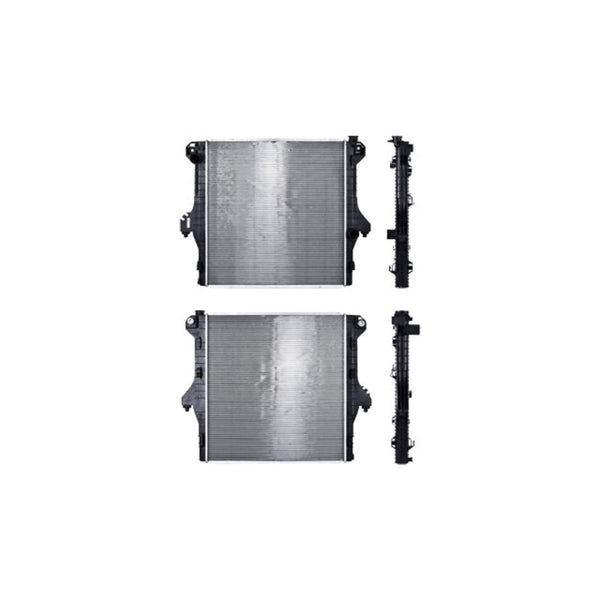 Radiador Dg Ram 1500/2500/3500/4000/4500/5500 Diesel 03-10 L6 5.9, 6.7 Lts Aut C/S Aa 27X29X40Mm Alum Sold Polar