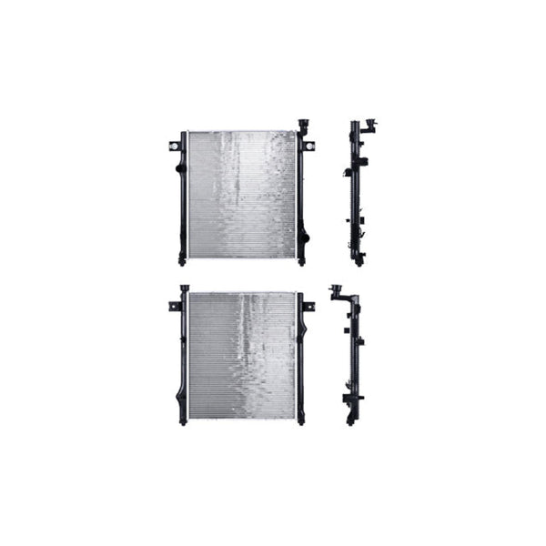 Radiador Dg Nitro 07-12 V6 3.7 Lts Aut C/Aa 19 7/8X24X26Mm Alum Sold Polar