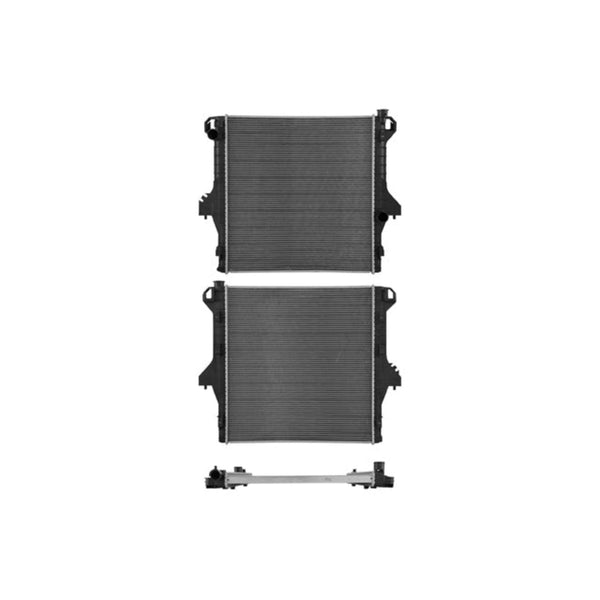 Radiador Dg Ram 1500/2500/3500/4000/4500/5500 Diesel 03-10 L6 5.9, 6.7 Lts Aut C/S Aa 27X29X32Mm Alum Sold Nac