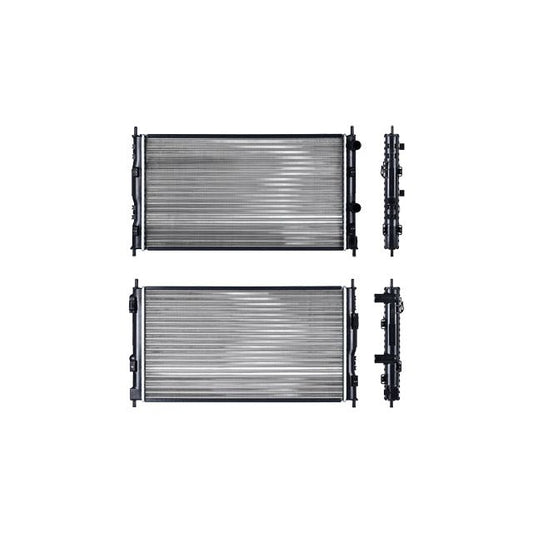 Radiador Dg Stratus/Sebring/Cirrus 01-06 L4 2.4 Lts/V6 2.7 3.0 Lts Aut C/Aa 26 4/7X14 7/8X32Mm Alum Sold Polar