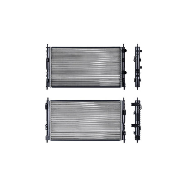 Radiador Dg Stratus/Sebring/Cirrus 01-06 L4 2.4 Lts/V6 2.7 3.0 Lts Aut C/Aa 26 4/7X14 7/8X32Mm Alum Sold Polar