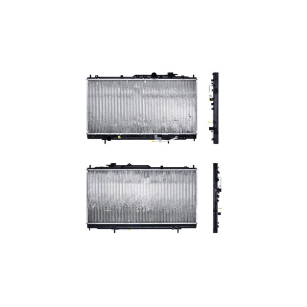 Radiador Dg Stratus/Eclipse/Sebring 00-06 V6 2.7, 3.0 Lts C/S Aa Aut 13 7/9X27 7/8X26Mm Alum Sold Polar