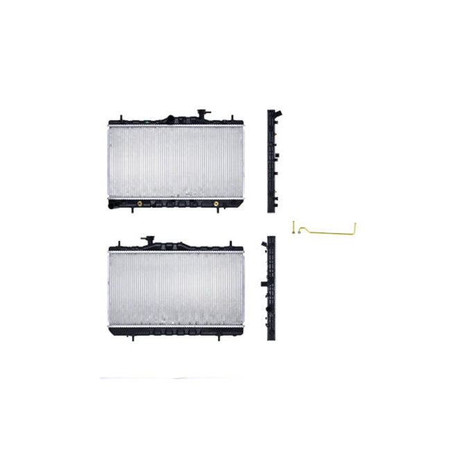 Radiador Dg Verna 04-06 L4 1.6 Lts C/S Aa Aut 13 1/5X24 5/7X16Mm Alum Sold Polar