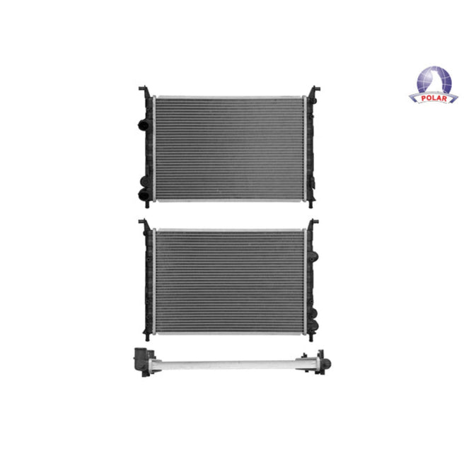 Radiador Ft Palio 05-11 1.6, 1.8 Lts Aut C/S Aa 20 1/2X14X26Mm Alum Sold Polar