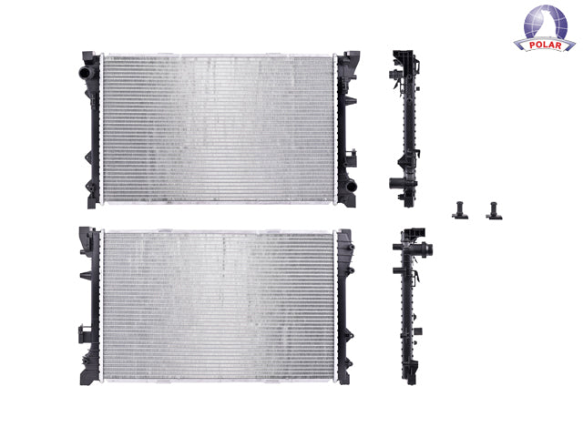 RADIADOR FT 500 12-18 L4 1.4 LTS C/AA STD 24 2/5X15 2/7X16MM ALUM SOLD POLAR