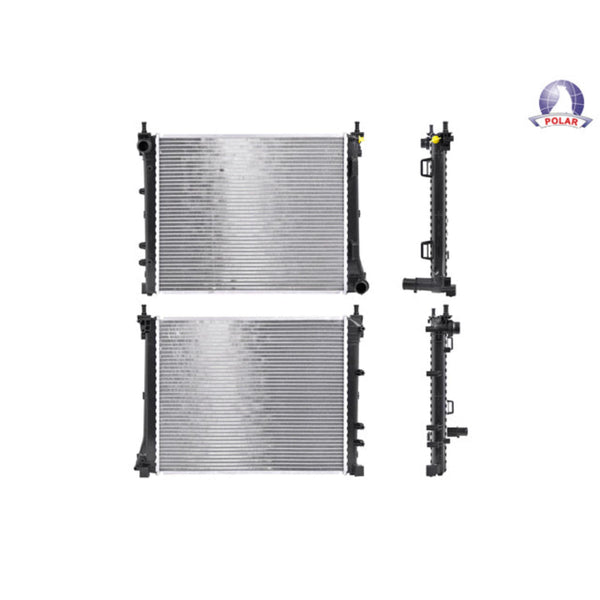 Radiador Ft 500 09-18 L4 1.4 Lts C/Aa Std 19X15 2/3X26Mm Alum Sold Polar