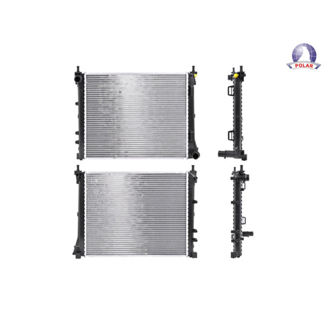 Radiador Ft 500 09-18 L4 1.4 Lts C/Aa Std 19X15 2/3X26Mm Alum Sold Polar
