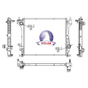 Radiador 26mm Pulse Manual 2022-2025 Polar