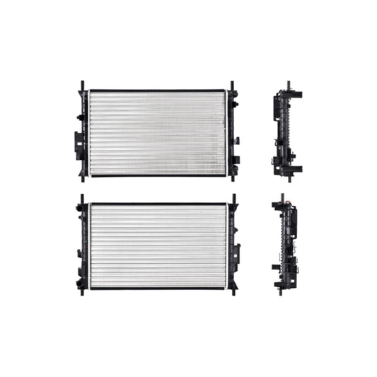 Radiador Fd Ecosport 06-12 L4 2.0 Lts C/S Aa Std 22X14 1/7X23Mm Alum Mec Polar