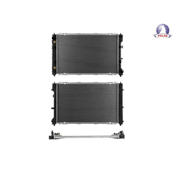 Radiador Fd Escape/Mz Tribute 01-04 L4 2.0 Lts Aut 27 5/9X17 2/3X26Mm Alum Sold Polar