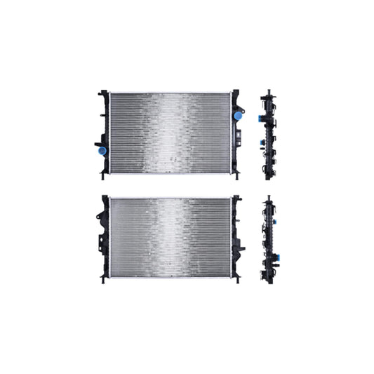 Radiador Fd Escape 13-16/Transit 14-18 L4 1.6, 2.0, 2.5 Lts Aut C/Aa 26 3/8X17 5/9X26Mm Alum Sold Polar