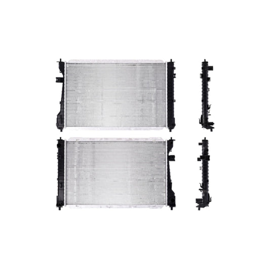 Radiador Fd Escape 08-12 L4 2.5 Lts Aut C/S Aa 27 5/9X17 2/3X16Mm Alum Sold Polar