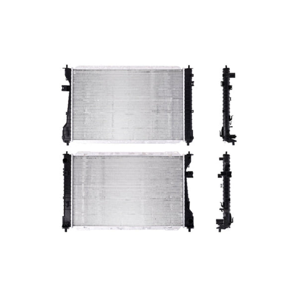 Radiador Fd Escape 08-12 L4 2.5 Lts Aut C/S Aa 27 5/9X17 2/3X16Mm Alum Sold Polar