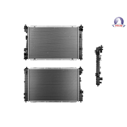 Radiador Fd Escape/Tribute/Mariner 08-12 V6 3.0 Lts C/S Aa Std 27 5/9X17 2/3X26Mm Alum Sold Polar