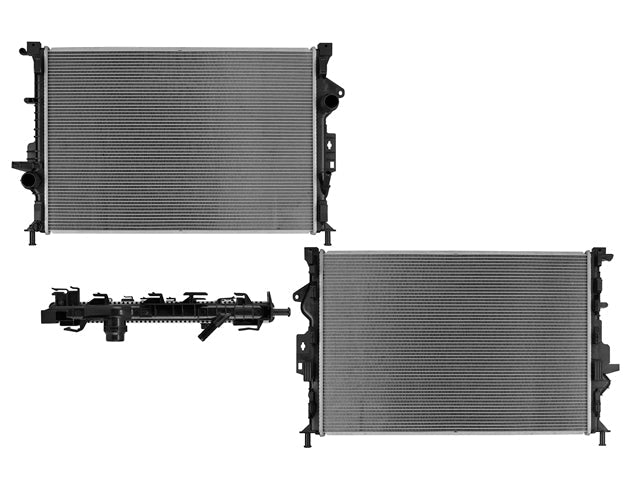 Radiador Fd Escape 14-19 L4 1.5 1.6, 2.0, 2.5 Lts Aut C/S Aa 26 3/8X17 5/9X26Mm Alum Sold Polar