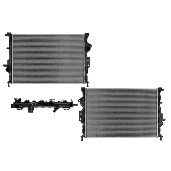 Radiador Fd Escape 14-19 L4 1.5 1.6, 2.0, 2.5 Lts Aut C/S Aa 26 3/8X17 5/9X26Mm Alum Sold Polar