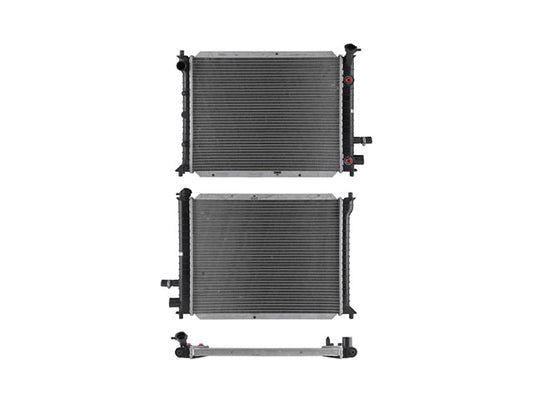 Radiador Fd Escort 98-03 L4 2.0 Lts Aut 21 2/3X16 6/7X26Mm Alum Sold Polar