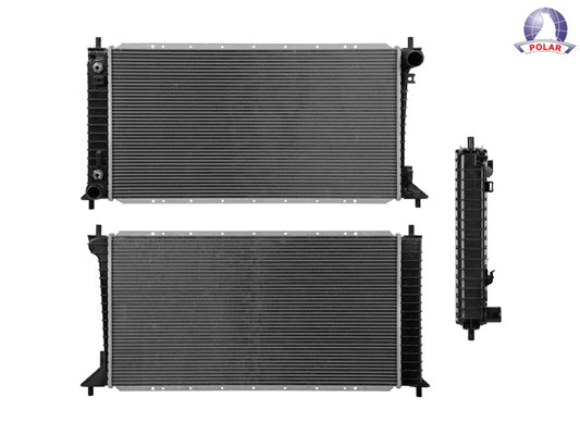 Radiador Fd Expedition 05-06 V8 4.2, 4.6, 5.4 Lts C/Aa Aut (Conexion Rapida) 31 8/9X16 6/7X56Mm Alum Sold Polar