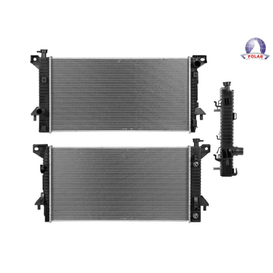 Radiador Fd Expedition/F-150/F-250/Lobo/Mark/Navigator 09-14 V8 4.6/5.4 Lts C/Aa Aut 31 1/2X16 1/2X32Mm Alum Sold Polar