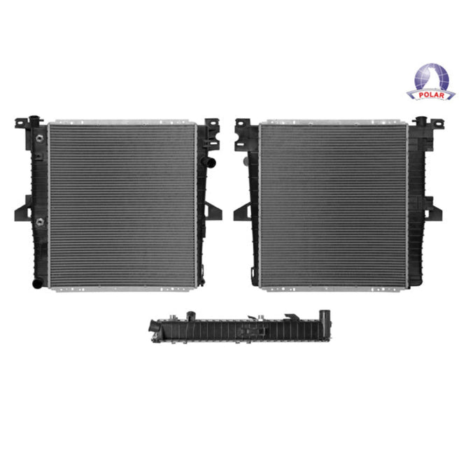 Radiador Fd Explorer 96-99 V8 5.0 Lts C/S Aa Aut 20 4/5X23 1/2X48Mm Alum Sold Polar