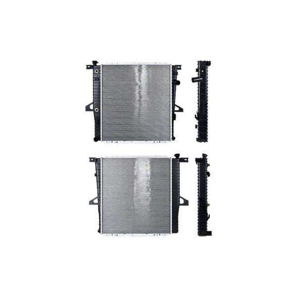 Radiador Fd Explorer 97-00 V6 4.0 Lts C/S Aa Aut 20 6/7X23 1/2X56Mm Alum Sold Polar