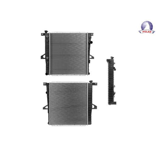 Radiador Fd Explorer/Ranger/B3000/B4000/Mountaineer 98-05 L4/V6 2.3/3.0/4.0 Lts C/S Aa Aut 20 6/17X23 1/2X26Mm Alum Sold Polar