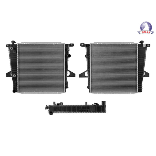 Radiador Fd Explorer 95-97 V6 4.0 Lts Reforzado Aut S/Aa 20X21 1/16X56Mm Alum Sold Polar