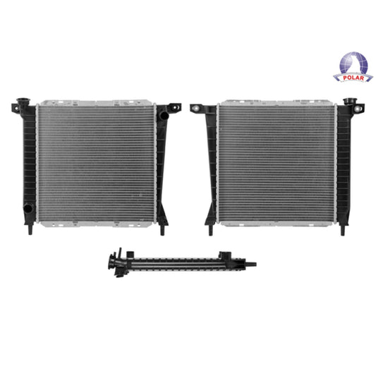 Radiador Fd Explorer/Ranger/Bronco 91-94 V6 2.8, 2.9, 4.0 Lts Std C/S Aa 18X18X16Mm Alum Sold Polar