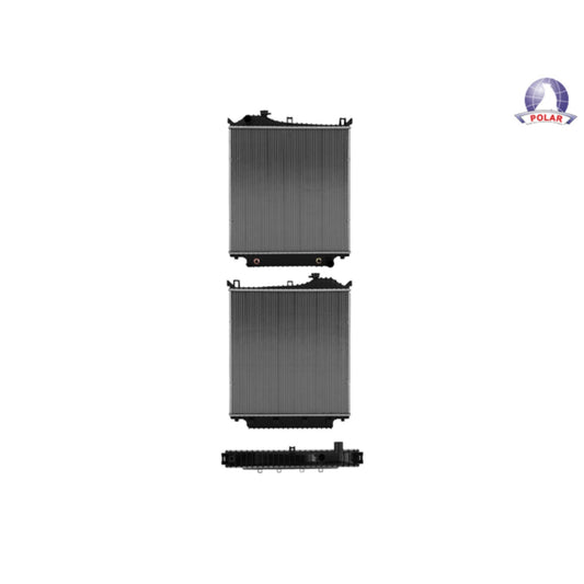 Radiador Fd Explorer 07-10 V6 4.0/V8 4.6 Lts C/Aa Aut 24X22 3/4X48Mm Alum Sold Polar