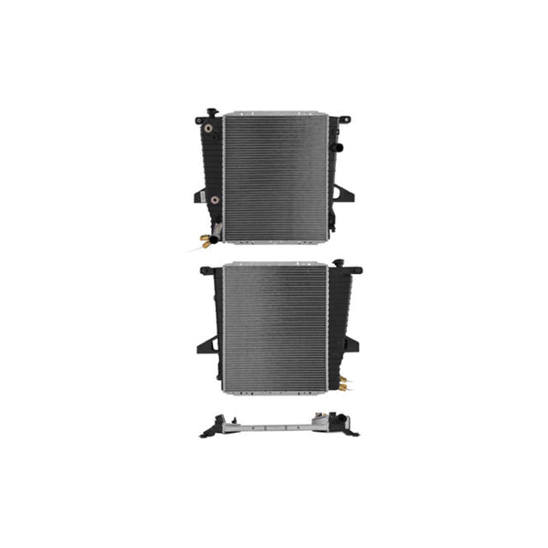 Radiador Fd Explorer/Ranger/B3000/B4000 95-97 V6 3.0/4.0 Lts Aut Alum Sold Nac