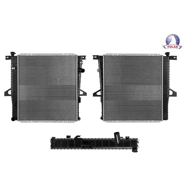 Radiador Fd Explorer/Ranger/B3000/B4000 98-05 L4 2.3/V6 3.0, 4.0 Lts Std C/S Aa 20 6/17X23 1/2X26Mm Alum Sold Polar