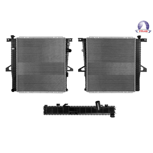 Radiador Fd Explorer/Ranger/B3000/B4000 98-05 L4 2.3/V6 3.0, 4.0 Lts Std C/S Aa 20 6/17X23 1/2X26Mm Alum Sold Polar
