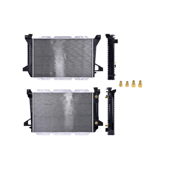 Radiador Fd F-150 85-97 L6 4.9 Lts S/Aa Aut Reforzado 27 5/9X18X56Mm Alum Sold Polar