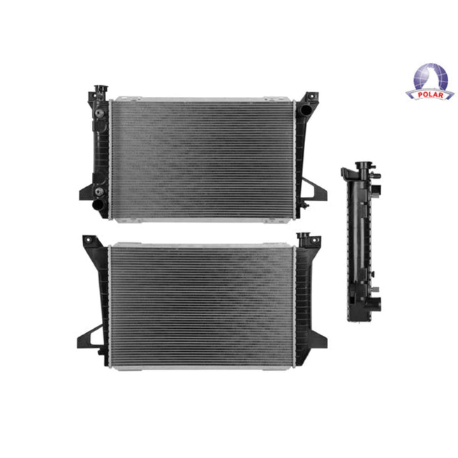 Radiador Fd F-150 85-96 V8 5.0/5.8 Lts S/Aa Aut 27 5/9X18X26Mm Alum Sold Polar
