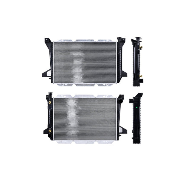 Radiador Fd F-150 85-96 V8 5.0/5.8/7.5 Lts Reforzado S/Aa Aut 27 5/9X18X56Mm Alum Sold Polar