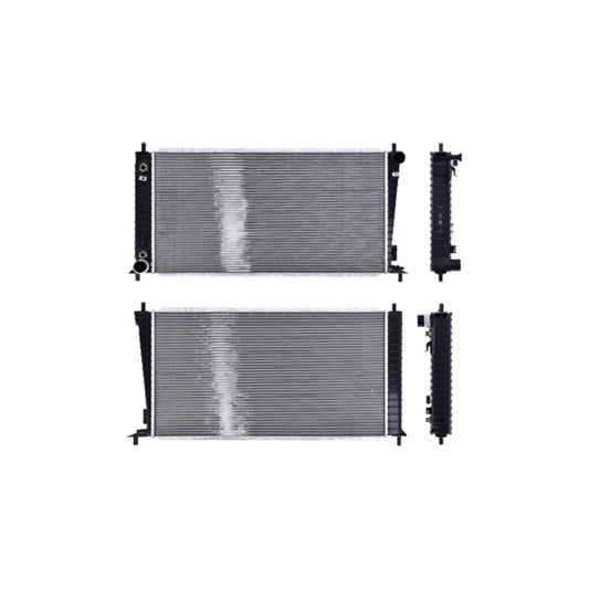 Radiador Fd F-150/F-250/F-350/Expedition/Lobo/Navigator 97-03 V8 4.6, 5.4 Lts C/S Aa Aut 31 8/9X16 6/7X56Mm Alum Sold Polar