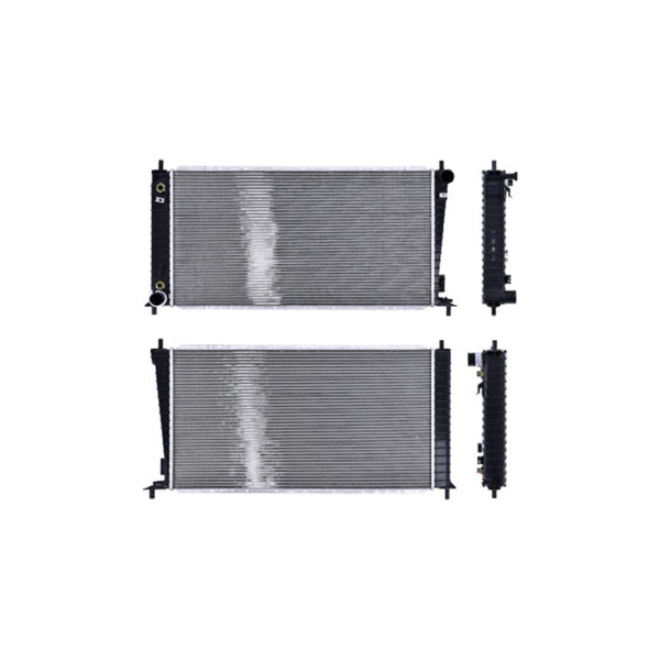 Radiador Fd F-150/F-250/F-350/Expedition/Lobo/Navigator 97-03 V8 4.6, 5.4 Lts C/S Aa Aut 31 8/9X16 6/7X56Mm Alum Sold Polar