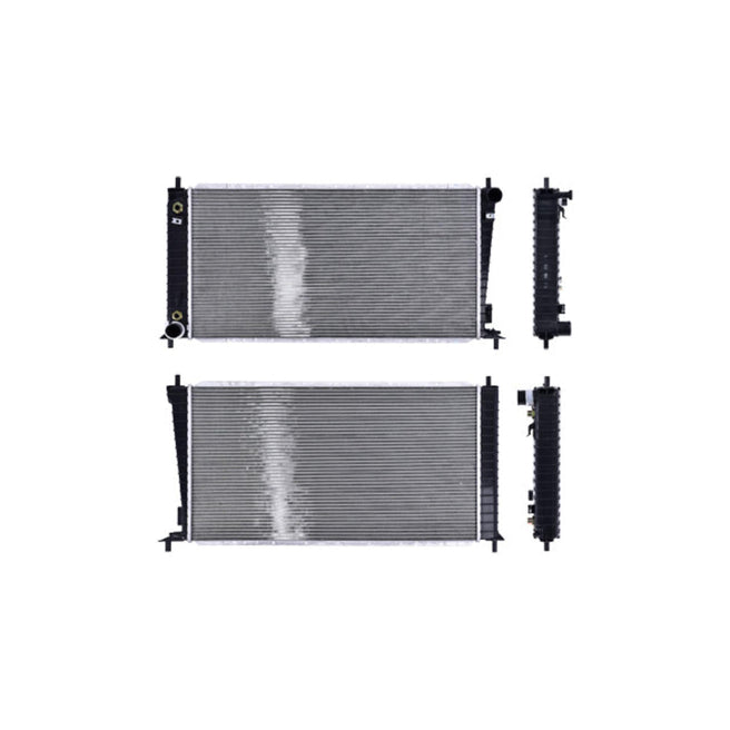 Radiador Fd F-150/F-250/F-350/Expedition/Lobo/Navigator 97-03 V8 4.6, 5.4 Lts C/S Aa Aut 31 8/9X16 6/7X56Mm Alum Sold Polar