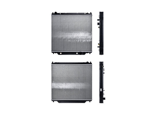Radiador Fd Excursion/F-150/F-250/F-350/F-450/F-550/F53 00-05 V8/V10 6.8/7.3 Lts C/S Aa Aut 26 1/2X 29 4/9X56Mm Alum Sold Polar