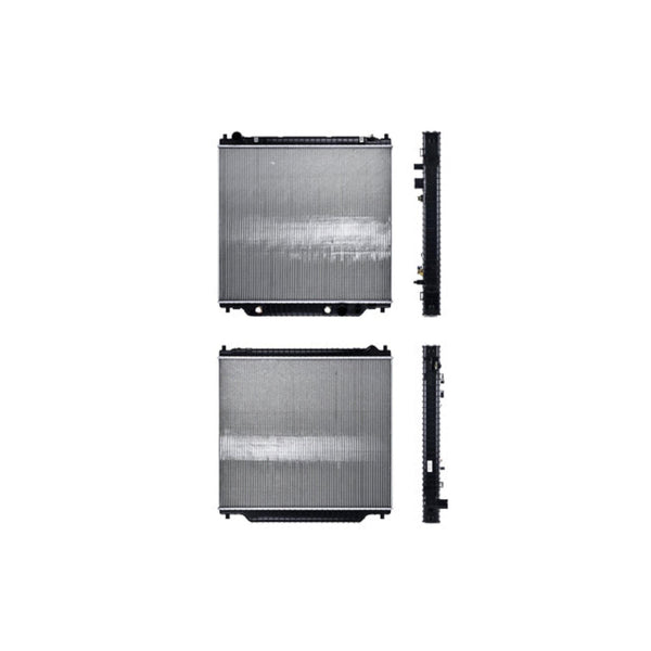 Radiador Fd Excursion/F-150/F-250/F-350/F-450/F-550/F53 00-05 V8/V10 6.8/7.3 Lts C/S Aa Aut 26 1/2X 29 4/9X56Mm Alum Sold Polar