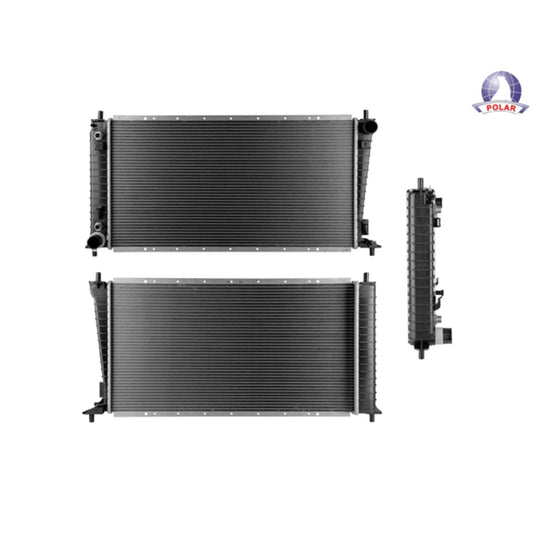 Radiador Fd Lobo 01-02/Expedition/F-150/F-250 97-98 V6 V8 4.2, 4.6, 5.4 Lts C/S Aa Aut 31 8/9X16 6/7X26Mm Alum Sold Polar