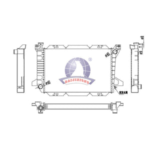 Radiador F-150 Manual 1985-1996 Polar