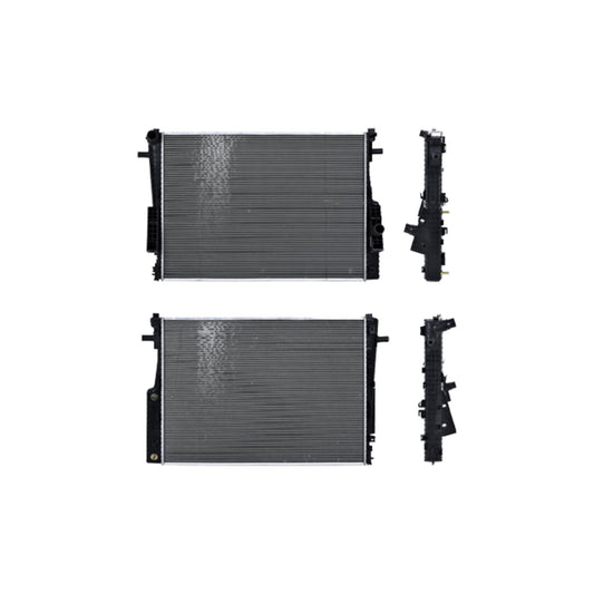Radiador Fd Super Duty F-250/F-350/F-450 Diesel 08-10 V8 6.4 Lts C/S Aa Aut 37X27X68Mm Alum Sold Polar