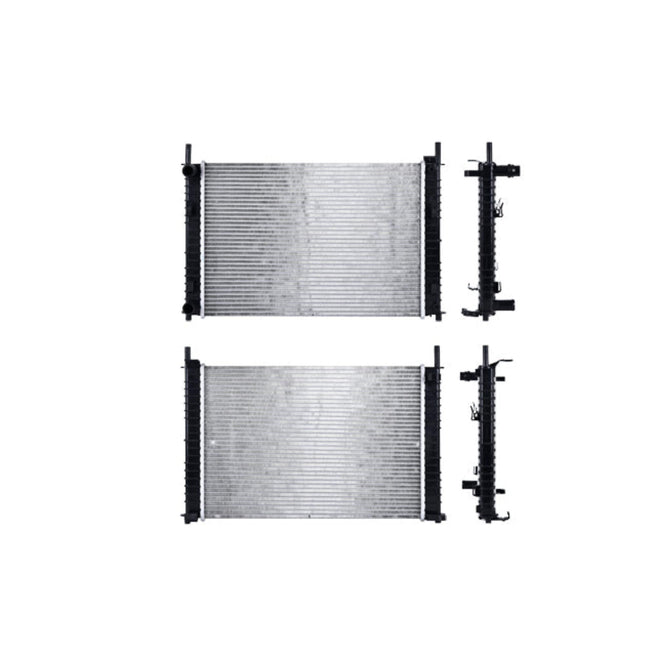 Radiador Fd Fiesta 01-04 L4 1.4/1.6 Lts C/Aa Std 19 2/3X14X22Mm Alum Sold Polar