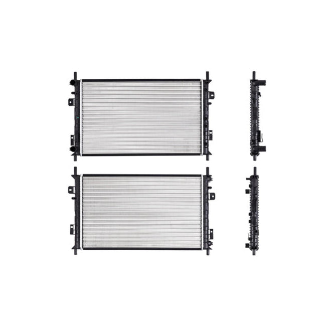 Radiador Fd Fiesta 03-10 L4 2.0/1.6L C/S Aa Aut 22X14 1/7X23Mm Alum Mec Polar