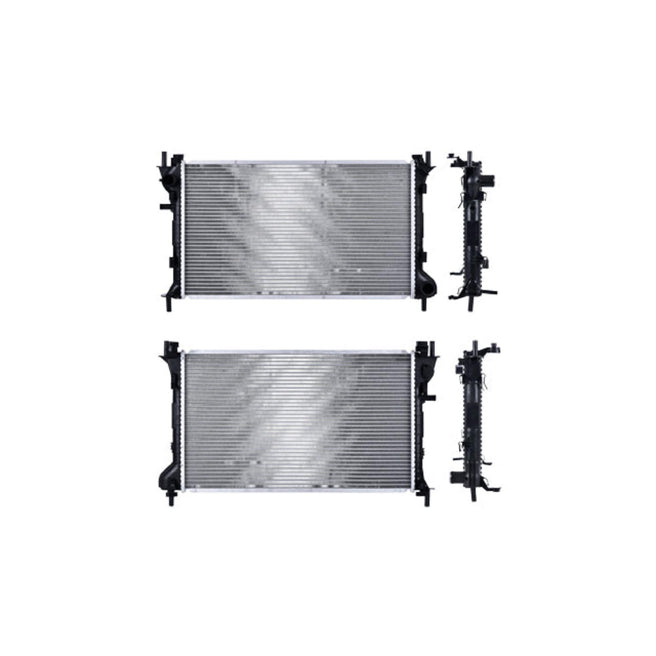 Radiador Fd Focus 00-07 L4 2.0, 2.3 Lts Aut/Std C/S Aa 23 5/8X13 5/7X26Mm Alum Sold Polar